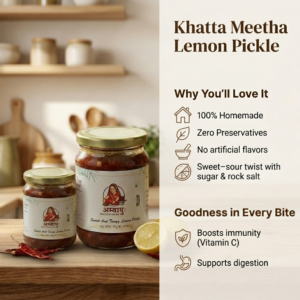 Khatta Meetha Lemon Pickle - Image 3