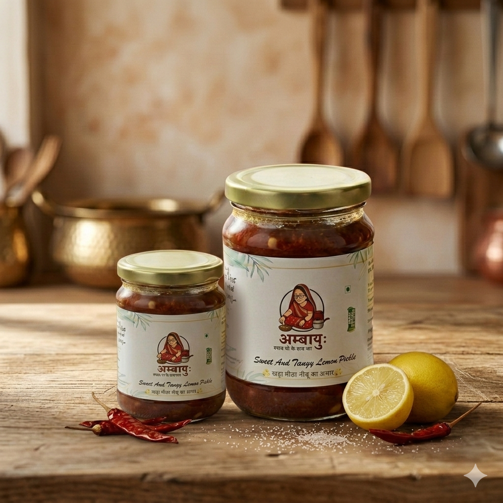Khatta Meetha Lemon Pickle - Image 2
