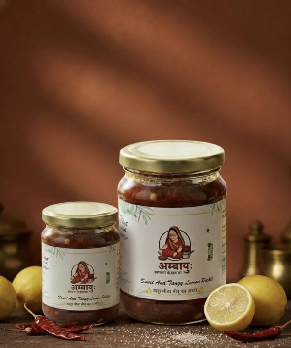 Khatta Meetha Lemon Pickle